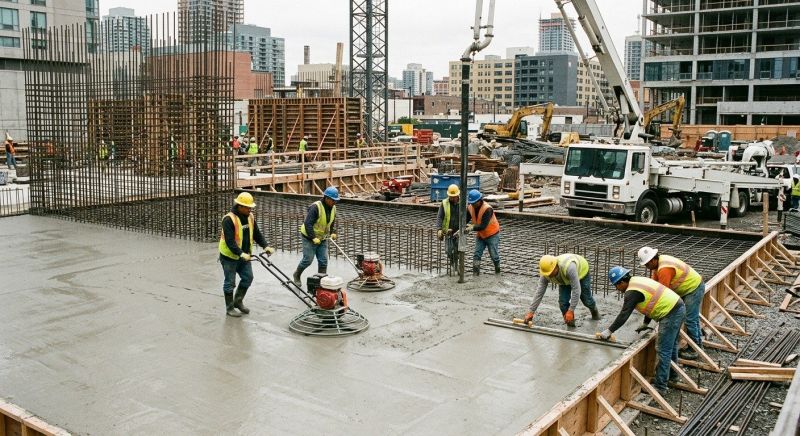 Commercial Slab Installation in Fort Worth, TX