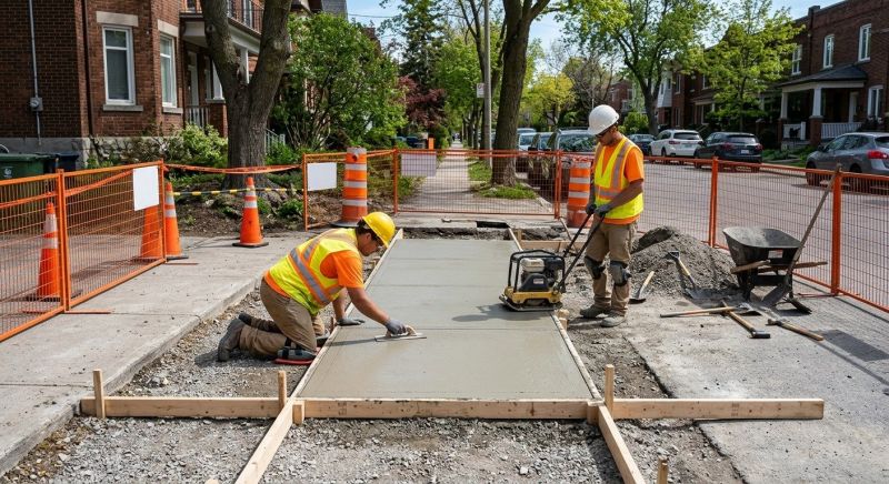 Concrete Sidewalk Construction in Fort Collins, CO