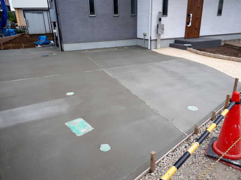 Concrete Driveway Renovation detail